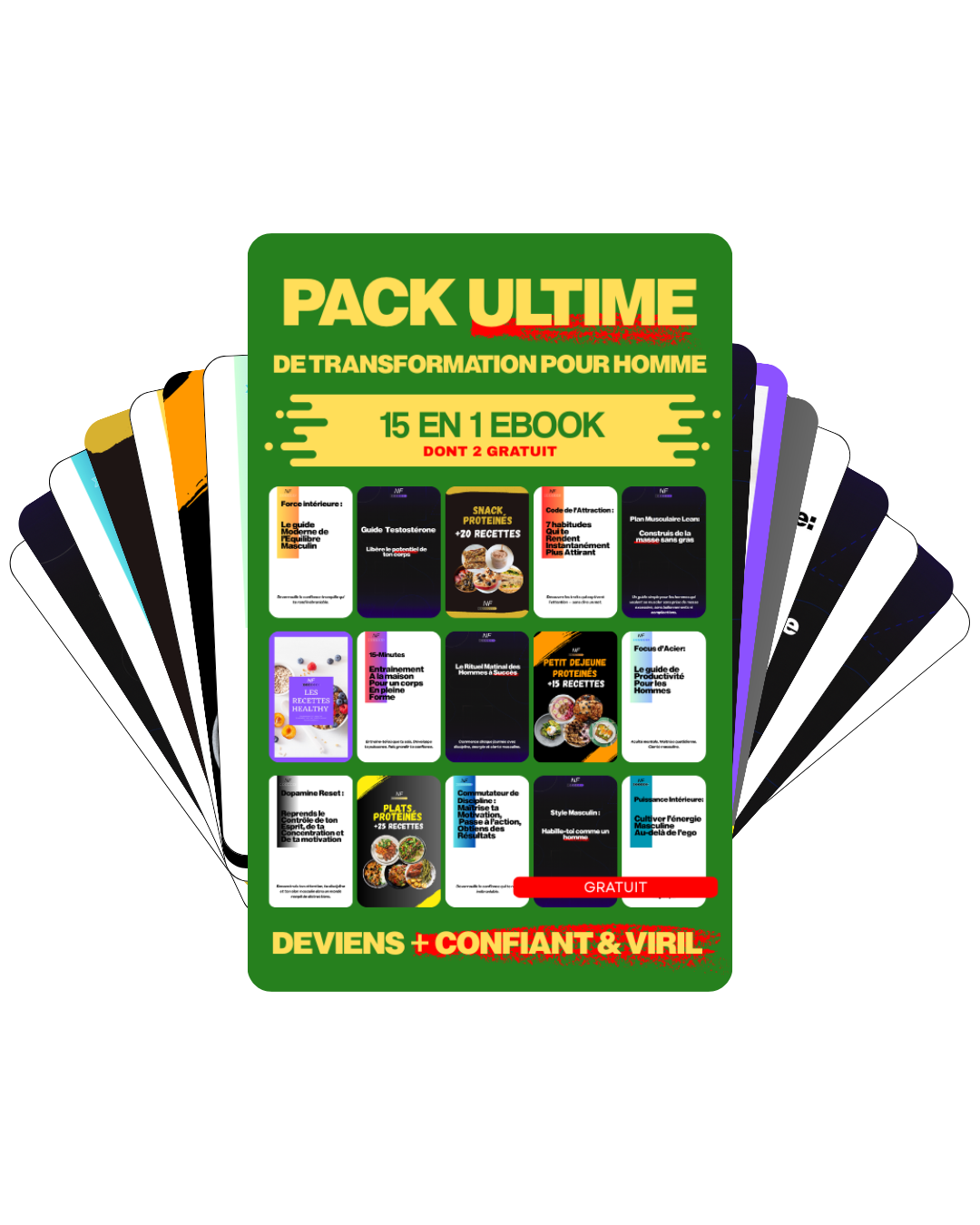 🔥LE PACK ULTIME DE TRANSFORMATION MASCULINE 🔥